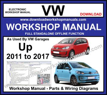 VW UP Workshop Repair Manual Download